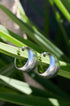 Aurelia Hoop Earrings made of 316L stainless steel with 18K gold PVD coating.